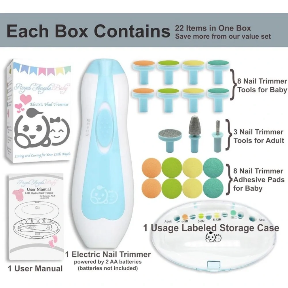 Baby Steps Nail Trimmer with LED Light